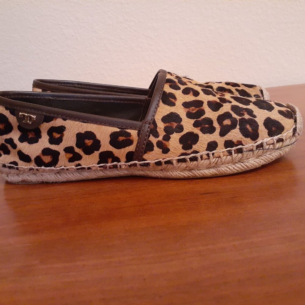 Tory Burch Animal Print Espadrilles - Picture 6 of 10